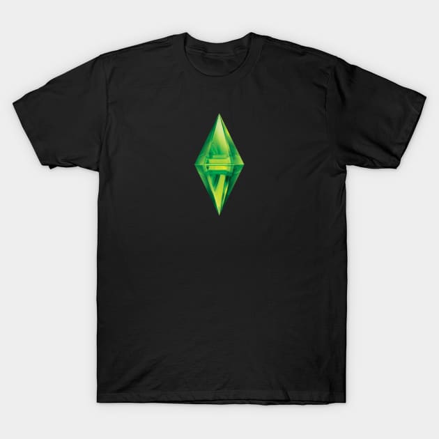 SIMS 3 PLUMBOB T-Shirt by iamjudas